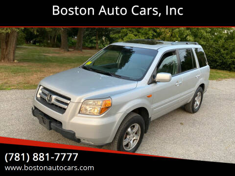 2008 Honda Pilot for sale at Boston Auto Cars in Dedham MA