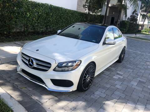 2018 Mercedes-Benz C-Class for sale at CARSTRADA in Hollywood FL