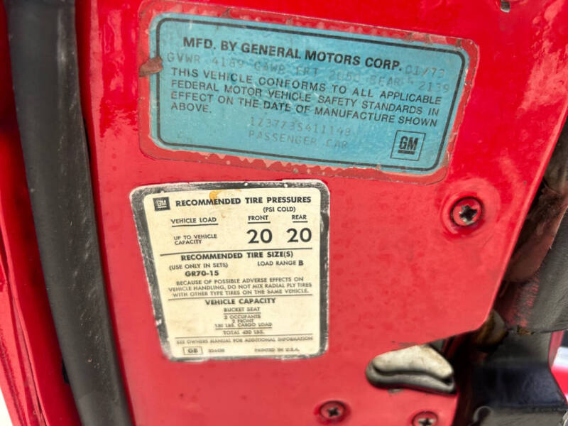 1973 Chevrolet Corvette