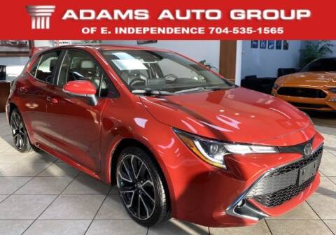 2019 Toyota Corolla Hatchback for sale at Adams Auto Group Inc. in Charlotte NC