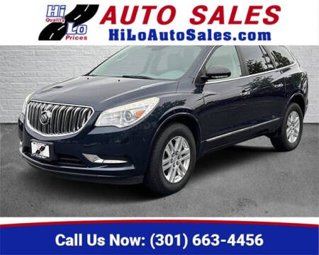 2015 Buick Enclave for sale at Hi-Lo Auto Sales in Frederick MD