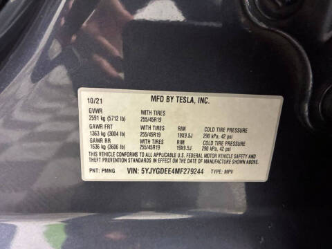 2021 Tesla Model Y Long Range