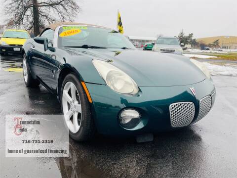 2008 Pontiac Solstice for sale at Transportation Center Of Western New York in Niagara Falls NY
