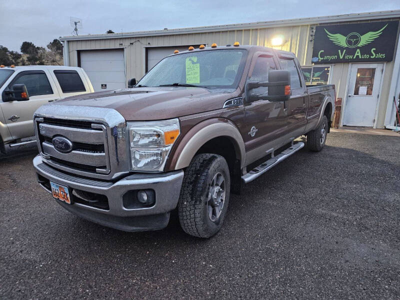 2012 Ford F-350 Super Duty for sale at Canyon View Auto Sales in Cedar City UT