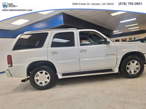 2002 Cadillac Escalade