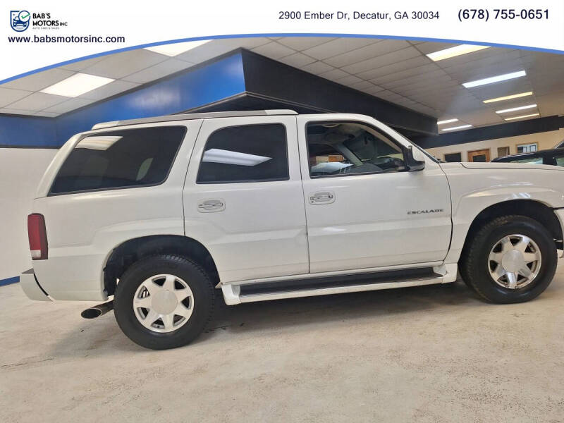 2002 Cadillac Escalade