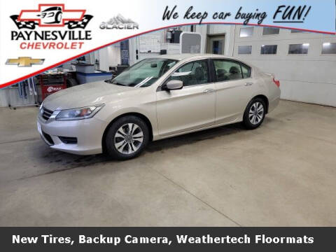 2014 Honda Accord for sale at Paynesville Chevrolet in Paynesville MN