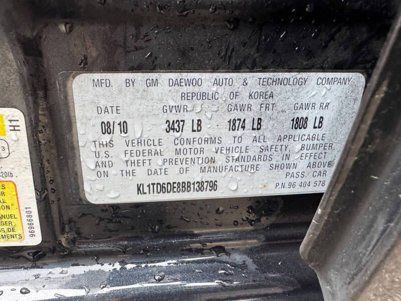 2011 Chevrolet Aveo Aveo5 LT