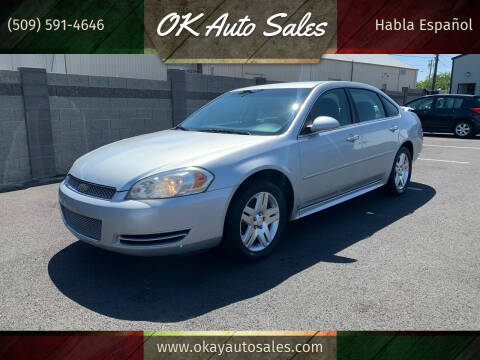 2012 Chevrolet Impala for sale at OK Auto Sales in Kennewick WA