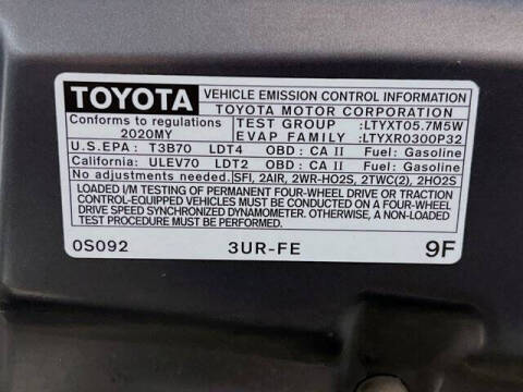 2020 Toyota Tundra SR5