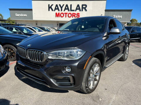 2015 BMW X6 for sale at KAYALAR MOTORS in Houston TX