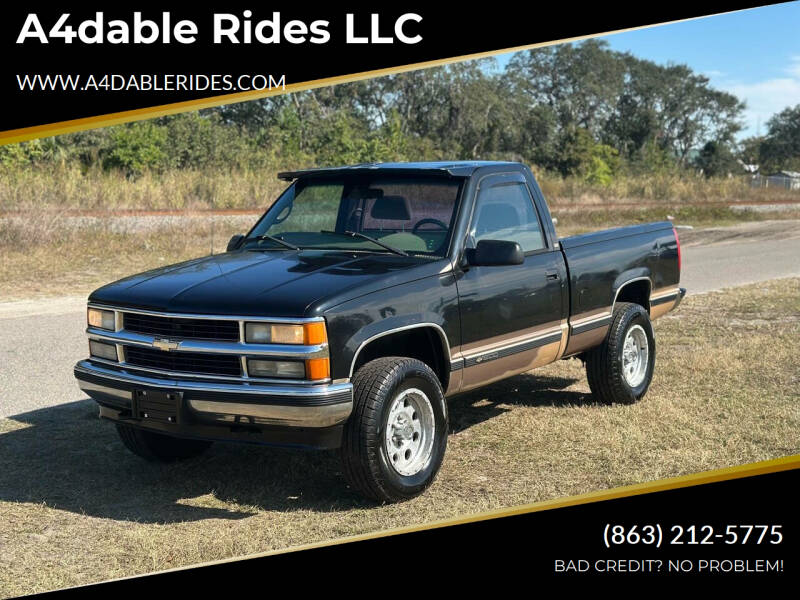 1998 Chevrolet C/K 1500 Series for sale at A4dable Rides LLC in Haines City FL