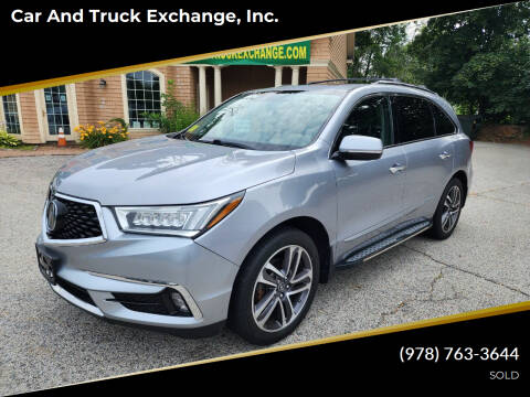 2017 Acura MDX for sale at Car and Truck Exchange, Inc. in Rowley MA