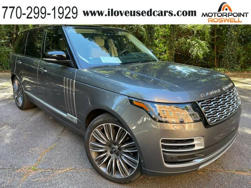 2019 Land Rover Range Rover for sale at Motorpoint Roswell in Roswell GA