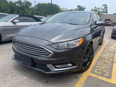 2018 Ford Fusion for sale at Sam's Auto Sales in Houston TX