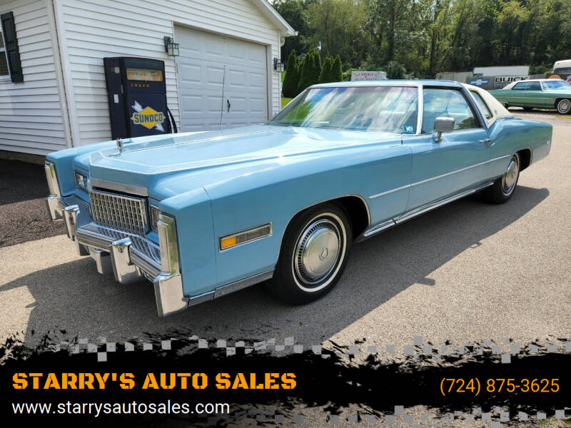 1975 Cadillac Eldorado for sale at STARRY'S AUTO SALES in New Alexandria PA