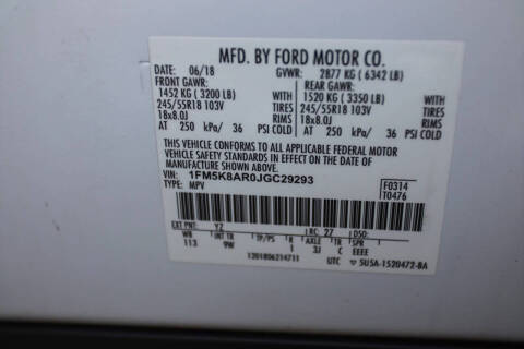 2018 Ford Explorer Police Interceptor Utility