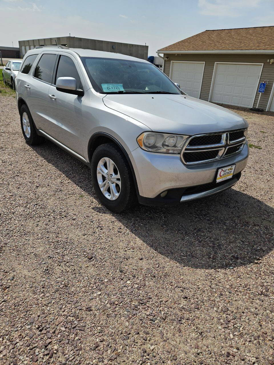 Silver 2013 Dodge Durango SXT AWD SXT 4dr SUV 2