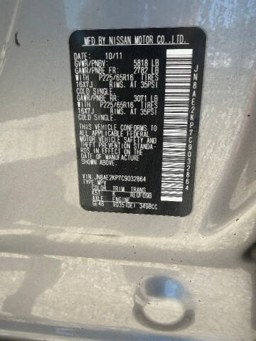 2012 Nissan Quest 3.5 SV