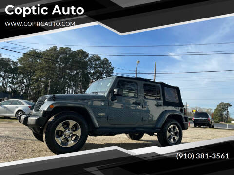 2015 Jeep Wrangler Unlimited for sale at Coptic Auto in Wilson NC