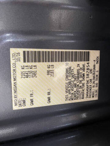 2017 Nissan Maxima 3.5 SL