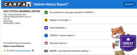 2022 Toyota 4Runner Limited