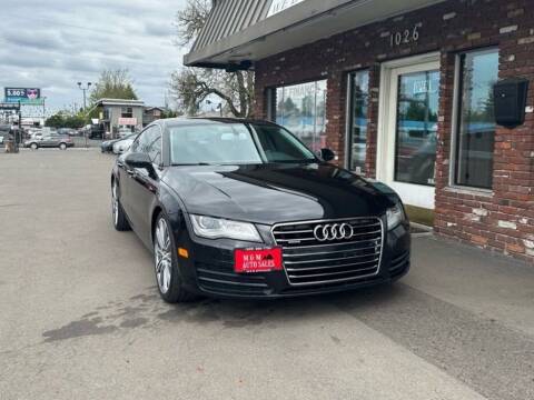 2014 Audi A7 for sale at M&M Auto Sales in Portland OR