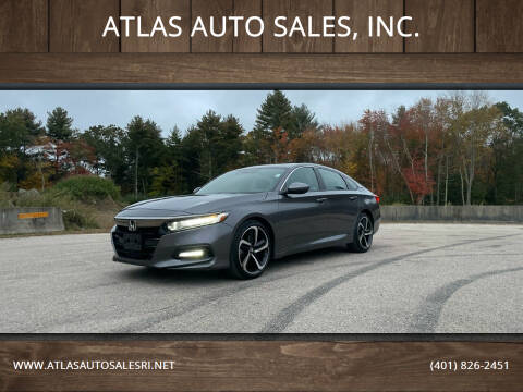 2019 Honda Accord for sale at ATLAS AUTO SALES, INC. in West Greenwich RI