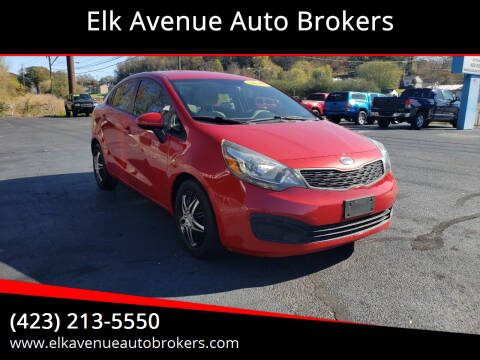 2012 Kia Rio for sale at Elk Avenue Auto Brokers in Elizabethton TN