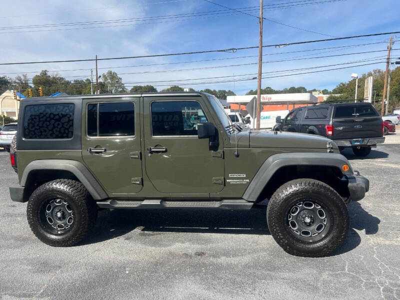 2015 Jeep Wrangler Unlimited Sport