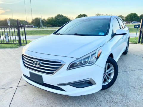 2015 Hyundai Sonata for sale at Texas Luxury Auto in Cedar Hill TX