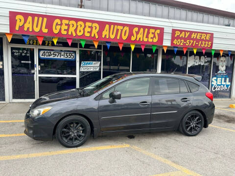 2013 Subaru Impreza for sale at Paul Gerber Auto Sales in Omaha NE