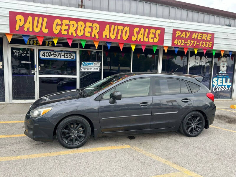 2013 Subaru Impreza for sale at Paul Gerber Auto Sales in Omaha NE