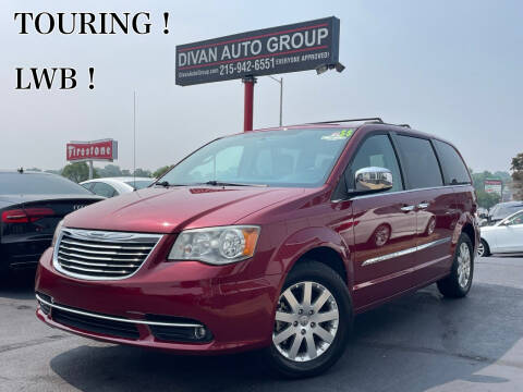 2012 Chrysler Town and Country for sale at Divan Auto Group in Feasterville Trevose PA