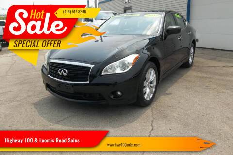 2011 Infiniti M37 for sale at Highway 100 & Loomis Road Sales in Franklin WI