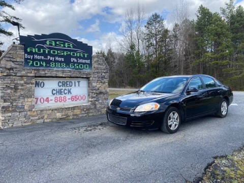 2008 Chevrolet Impala for sale at ASR Autosport Inc. in Midland NC