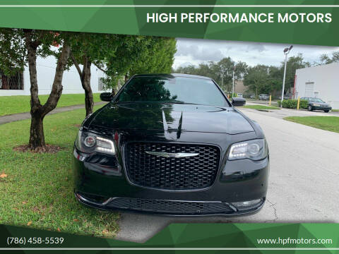 2015 Chrysler 300 for sale at HIGH PERFORMANCE MOTORS in Hollywood FL