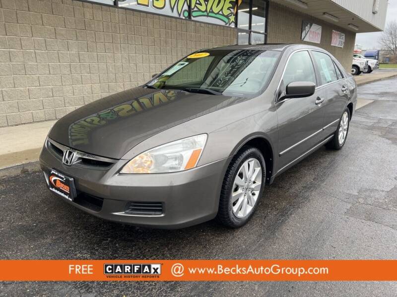 2007 Honda Accord for sale at Becks Auto Group in Mason OH