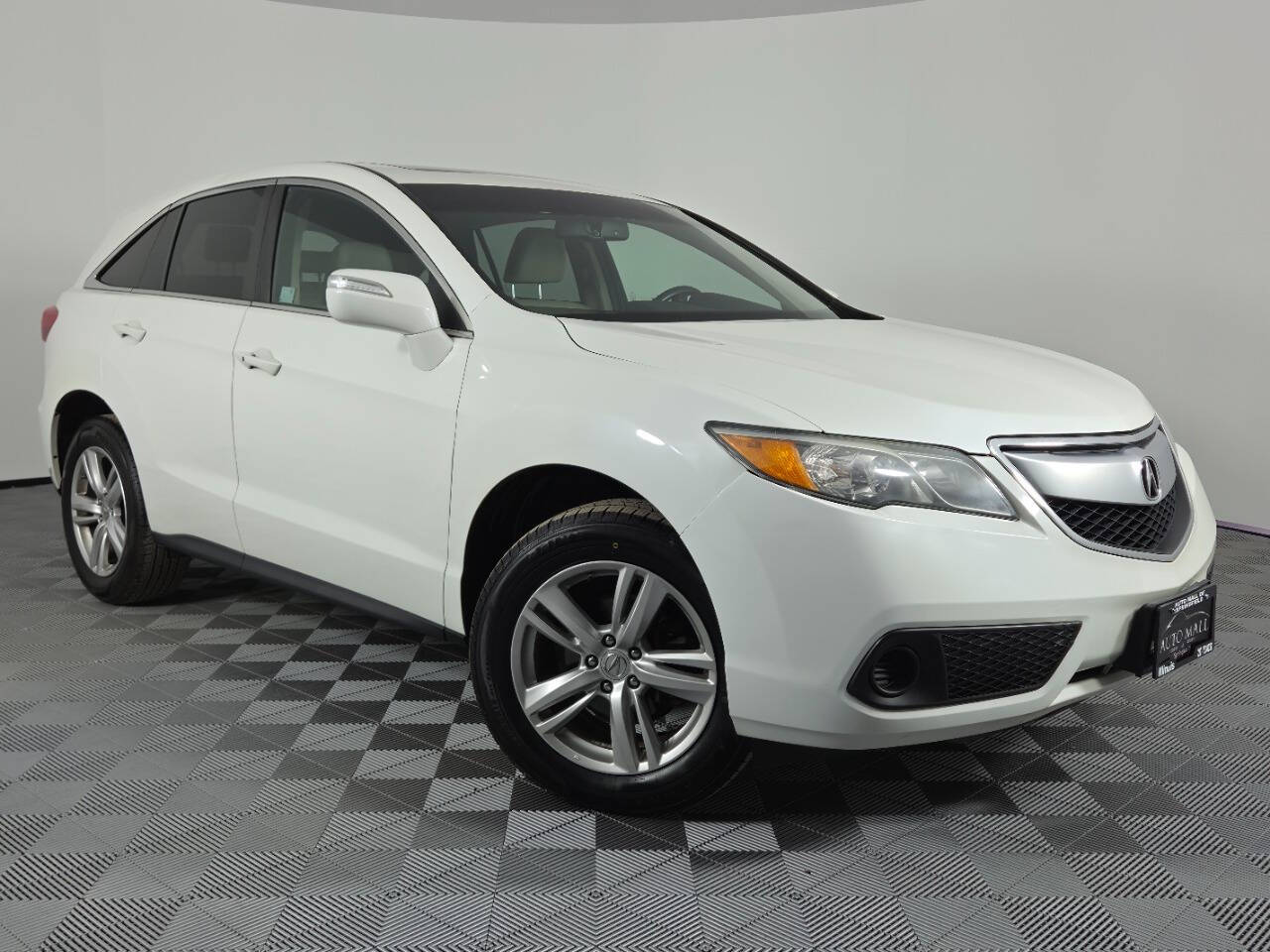 White 2015 Acura RDX Base AWD 4dr SUV 1