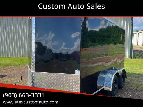 2025 Continental Cargo 7x12 Enclosed Trailer for sale at Custom Auto Sales - TRAILERS in Longview TX