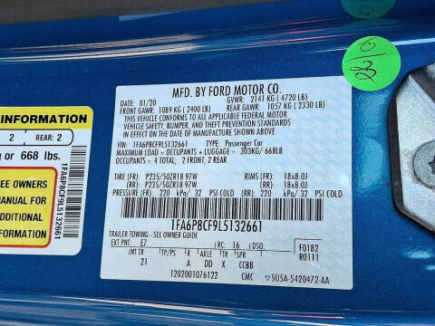 2020 Ford Mustang GT