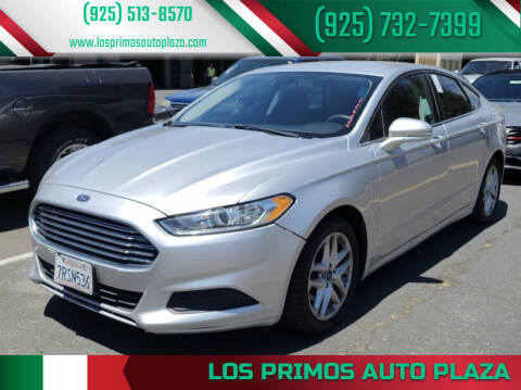 2016 Ford Fusion for sale at Los Primos Auto Plaza in Brentwood CA