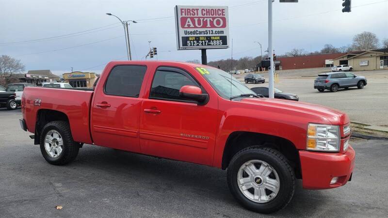 2013 Chevrolet Silverado 1500 for sale at FIRST CHOICE AUTO Inc in Middletown OH