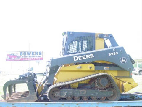 2017 John Deere 333G SKID STEER for sale at BOWERS AUTO SALES in Mounds OK