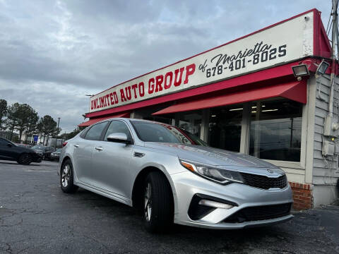 2019 Kia Optima for sale at Unlimited Auto Group of Marietta in Marietta GA