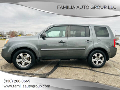 2012 Honda Pilot for sale at Familia Auto Group LLC in Massillon OH