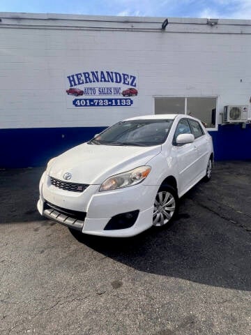 2010 Toyota Matrix for sale at Hernandez Auto Sales in Pawtucket RI