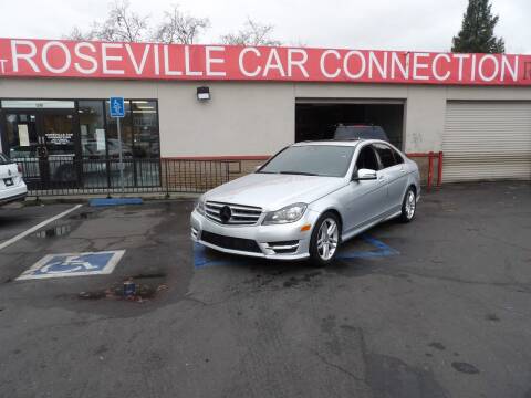2012 Mercedes-Benz C-Class for sale at ROSEVILLE CAR CONNECTION in Roseville CA