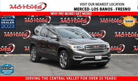 2019 GMC Acadia for sale at Western Motors Los Banos in Los Banos CA