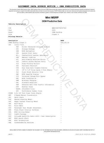 2024 MINI Hardtop 2 Door Cooper S